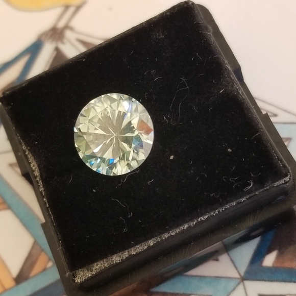 Sale! Loose green moissanite 2.5 carats plus - Picture 6 of 16